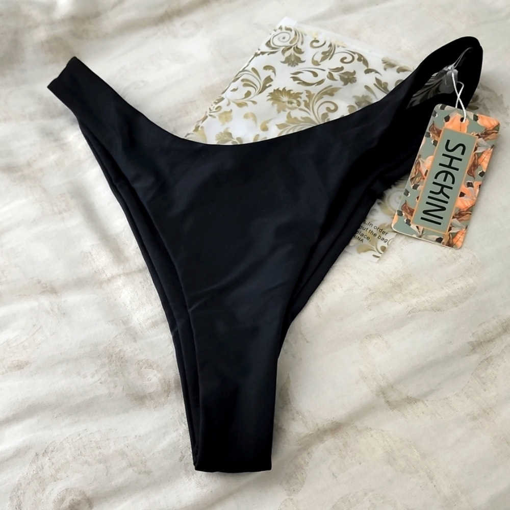 Shekini Brazilian Cut Thong Bikini - sz M